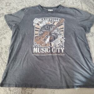 Nashville Music City T Shirt